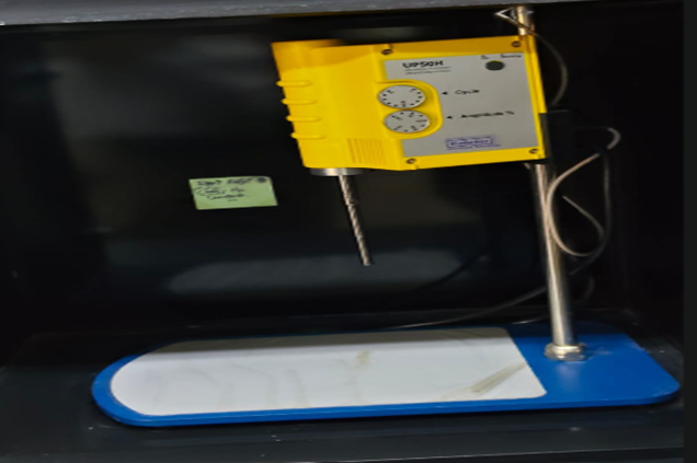 Probe sonicator
