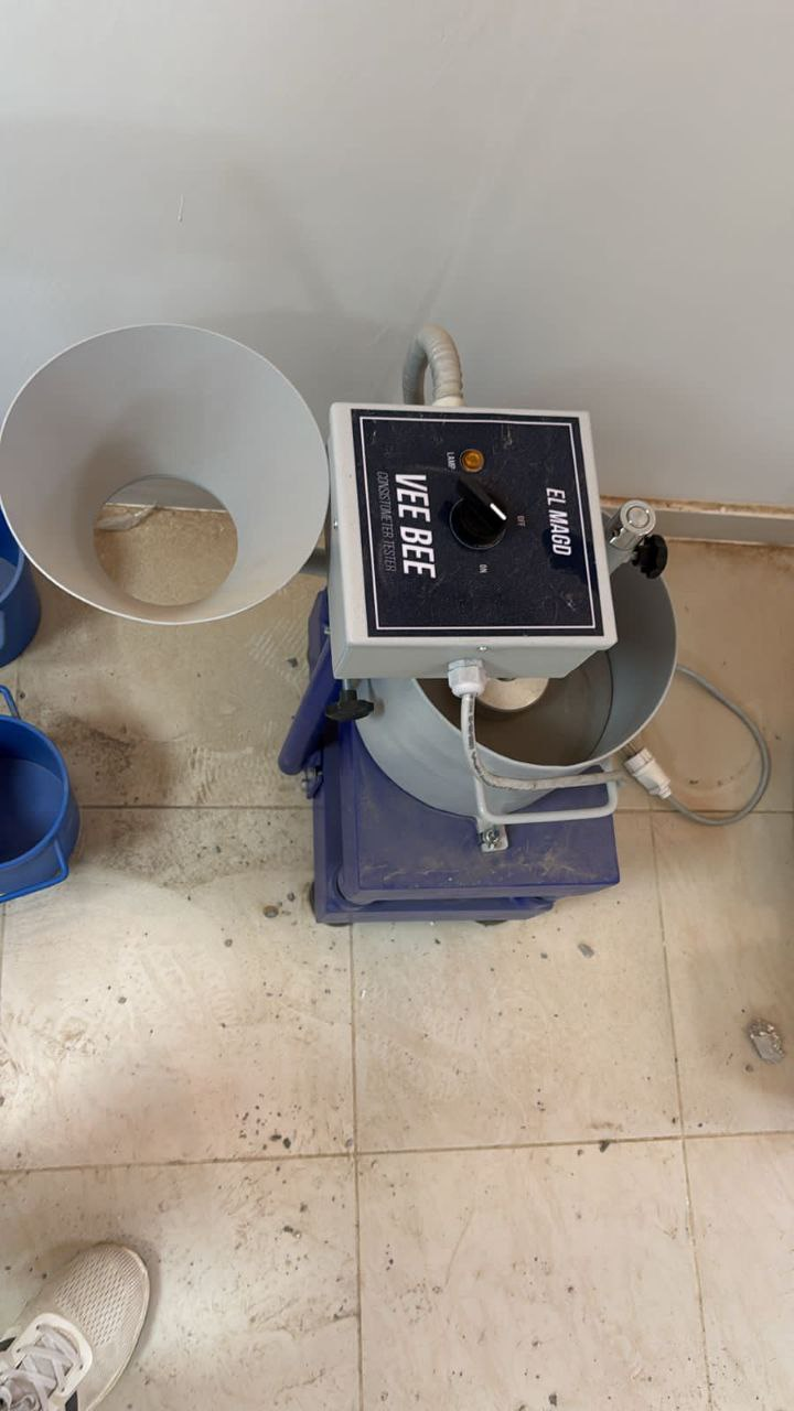 VEBE CONSISTOMETER APPARATUS