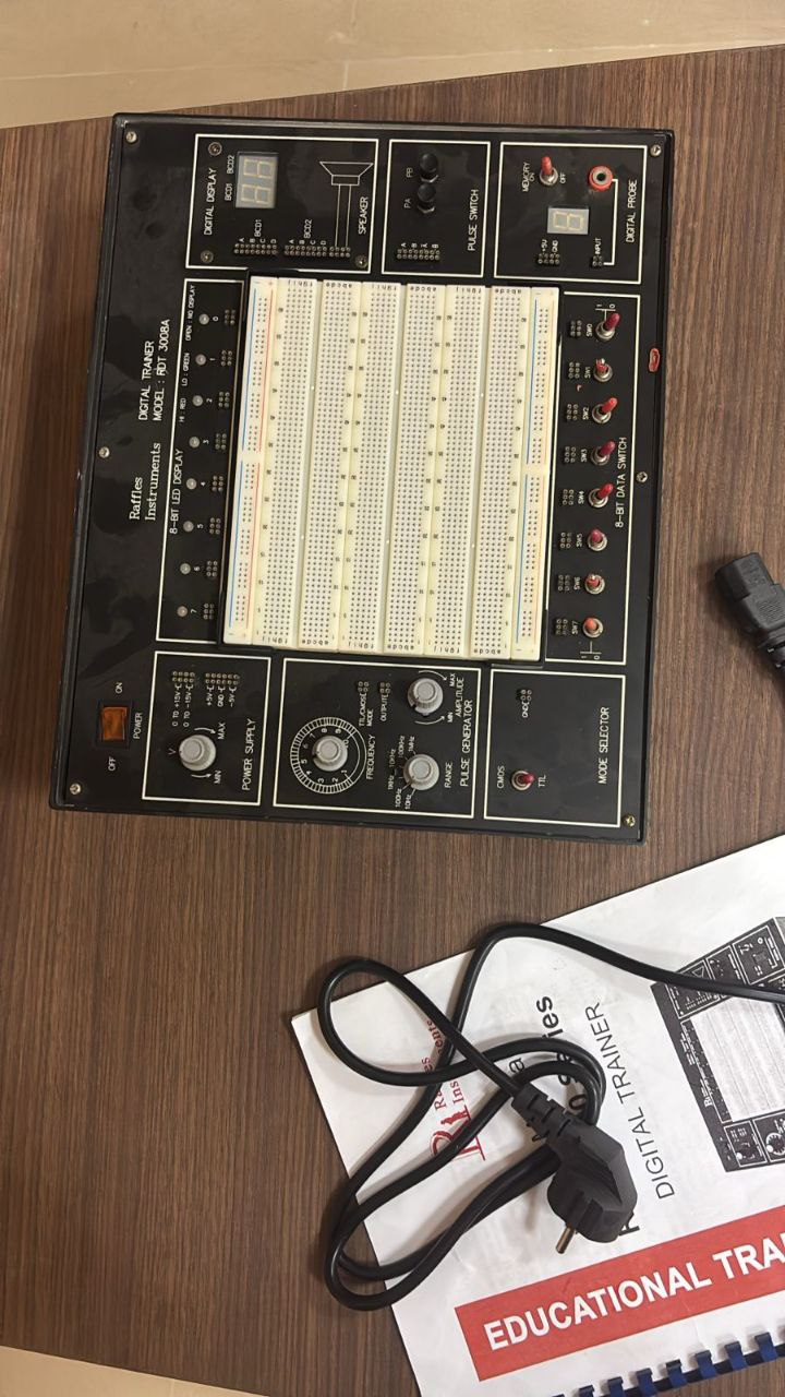 The board contains separately the following circuit blocks (or more than): - JFET - JFET Amplifier - JFET Current Source - Dual Gate MOSFET - Unijunction Transistor - Thermistor - Colpitts/Hartley Oscillator - Photo Resistor - Fiber Optic Link - Base unit