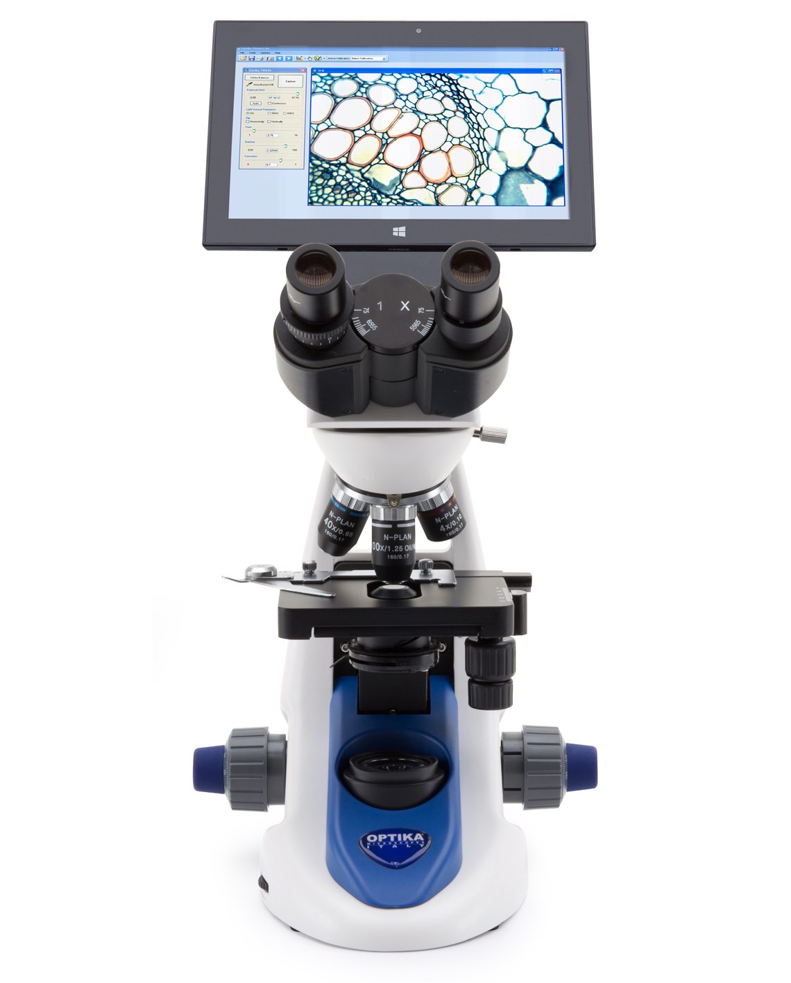 Binocular Microscope +Eyepiece Camera (Optika)