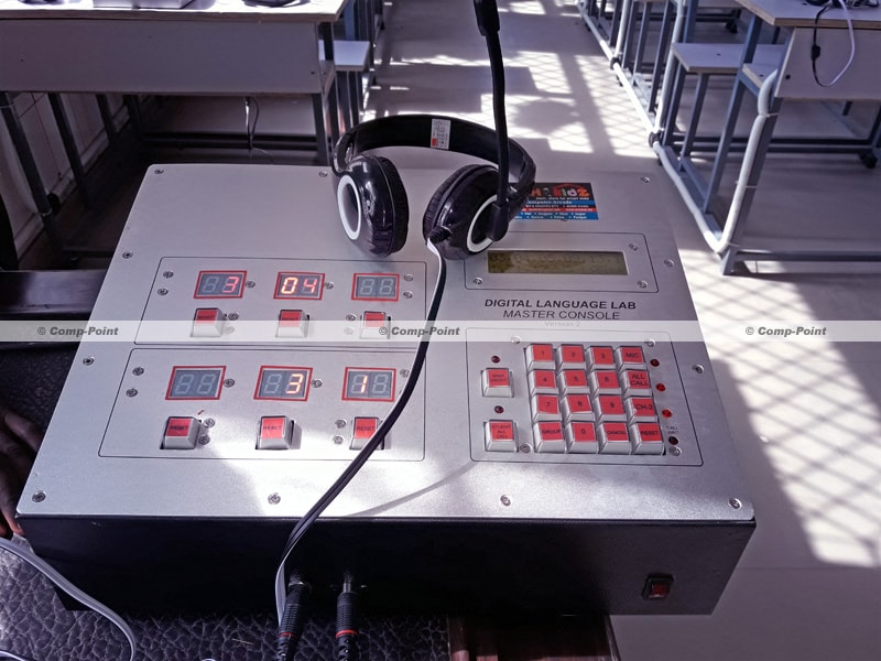 Teacher’s Console in a Language Laboratory