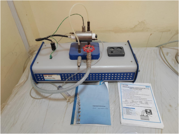 Heat conduction in Fluids unit
