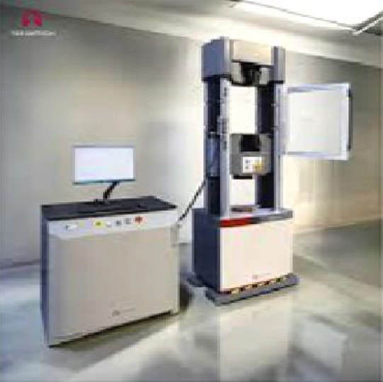 Steel tensile testing machine