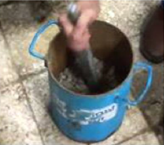 3-liter cylindrical container