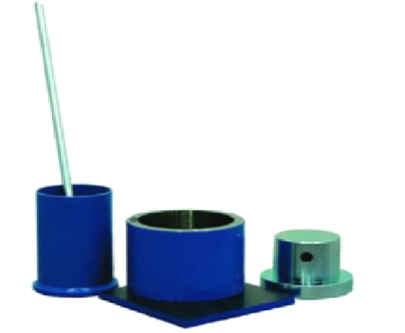 Local gravel crushing test device