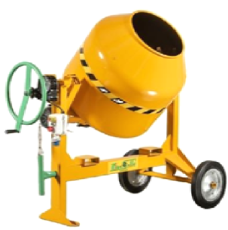 Italian-made concrete mixer