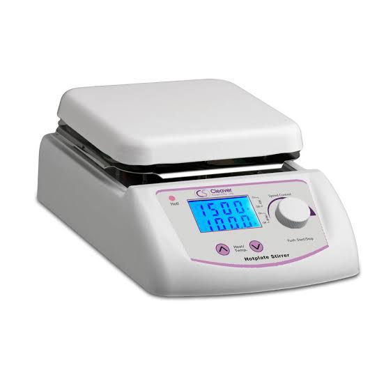 Digital magnetic stirrer with hot plate