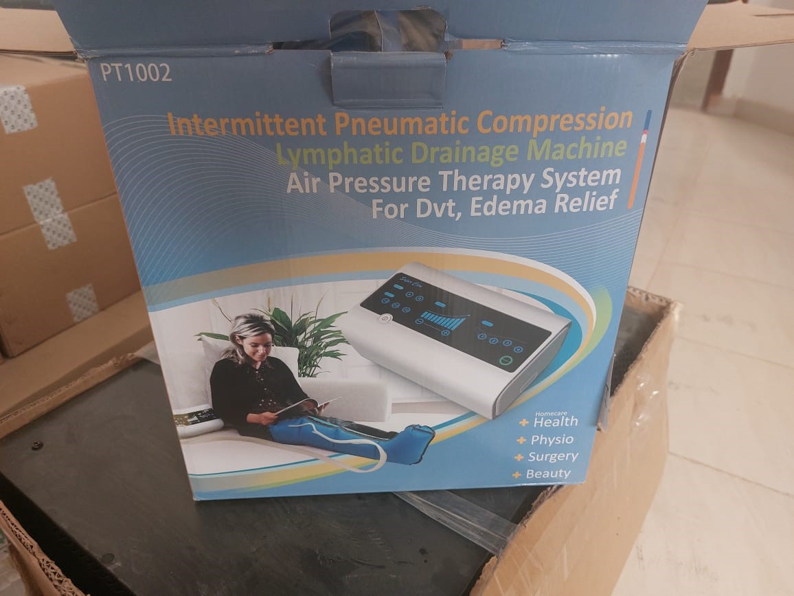 Intermittent pneumatic compression