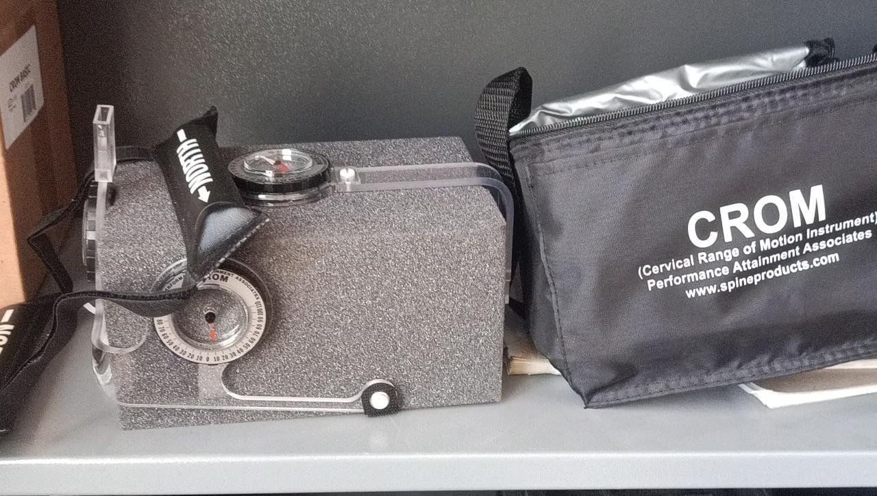 Cervical range of motion instruments (CROM)