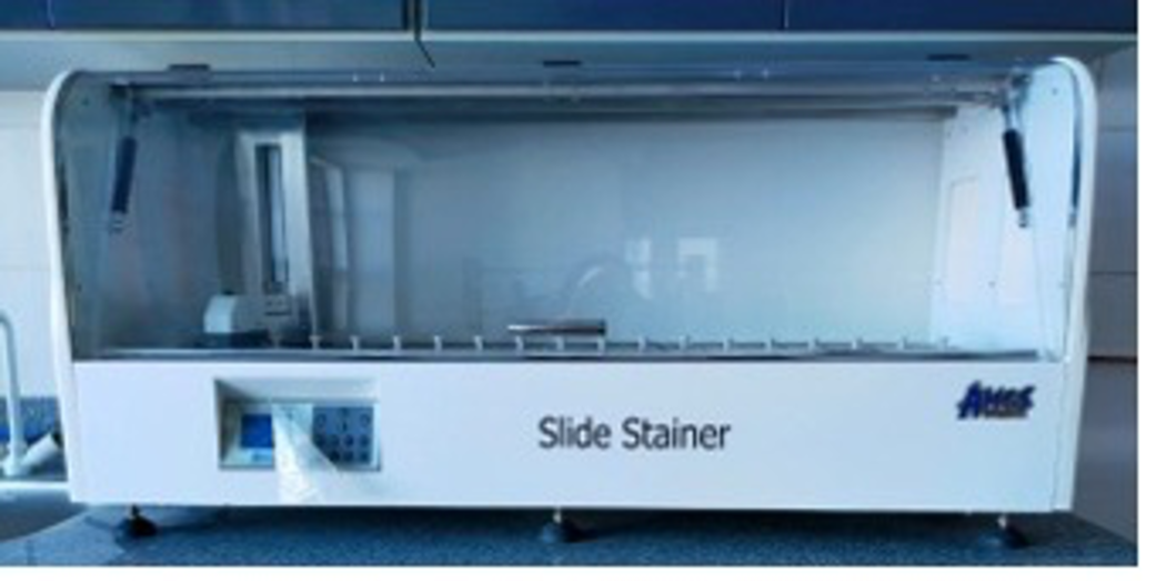 Automated slide stainer
