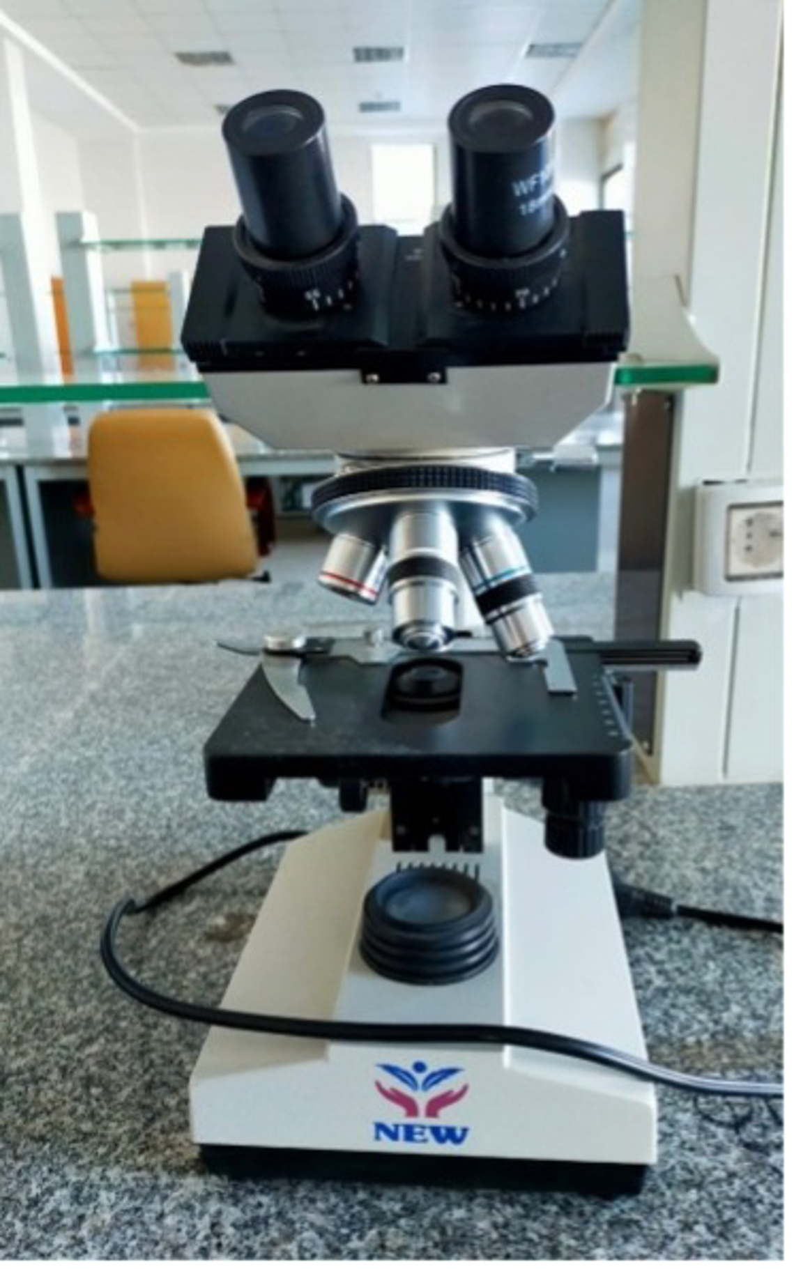 New binocular microscope