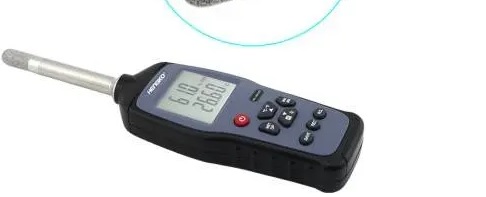 Portable thermo hygrometer