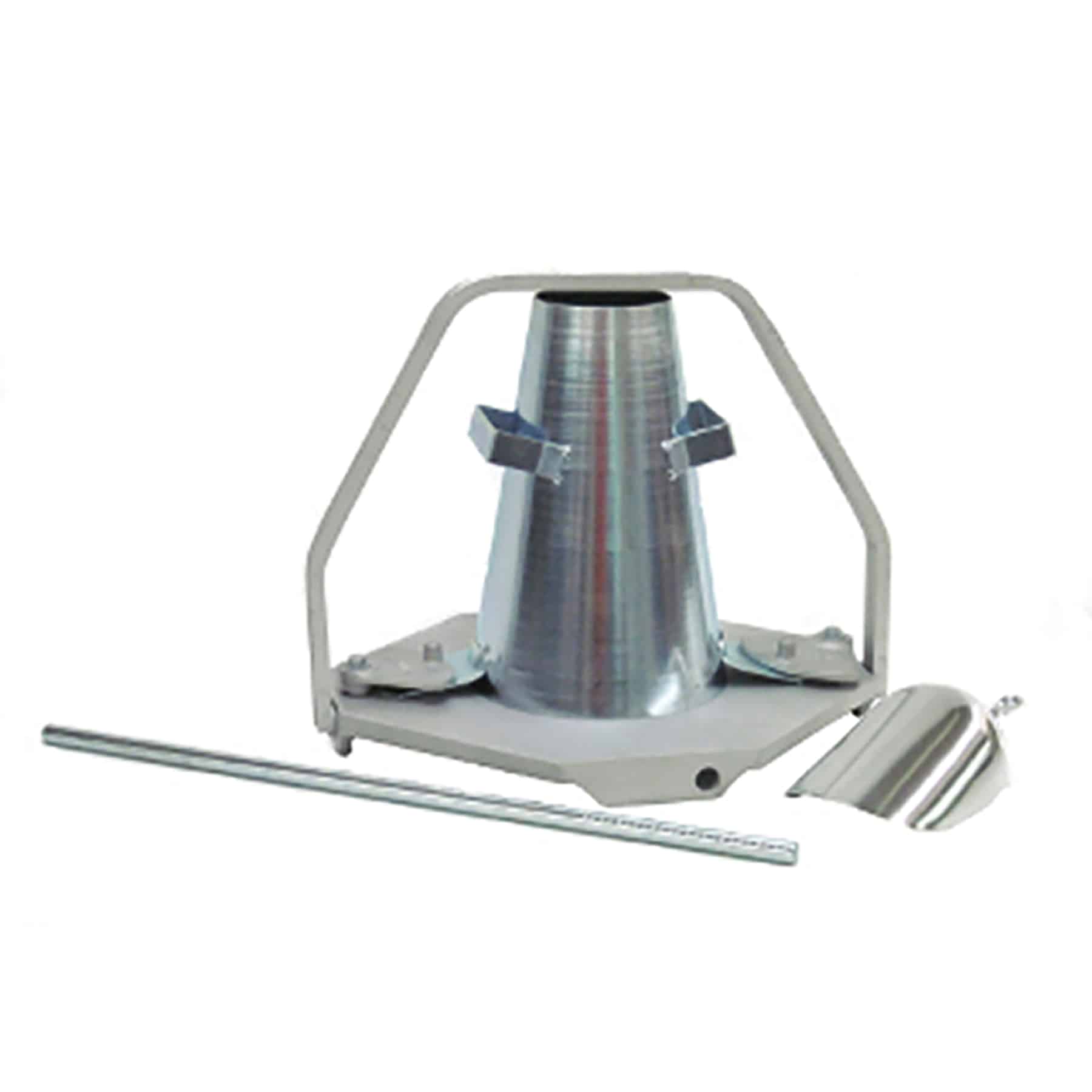 concrete slump measurement device