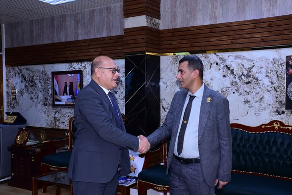 During an Extensive Inspection Visit: Sohag University and the National Bank for Laboratories Discuss Maximizing the Utilization of Scientific Assets